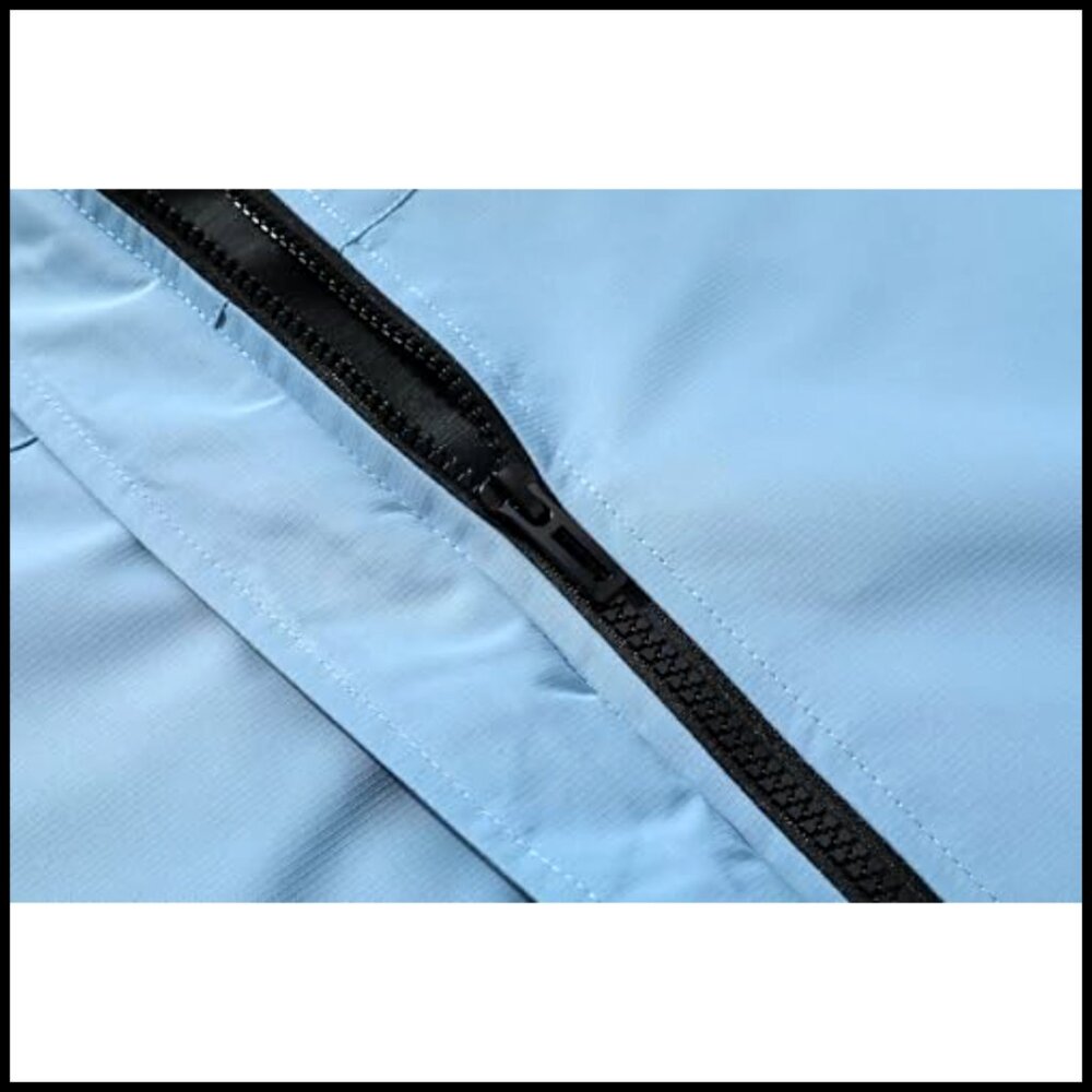 Waterproof Lightweight Rain Jacket Windproof Brea… - image 6